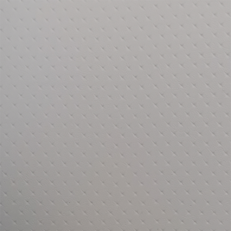 Белая анти -скользкая кожа ПВХ для обуви