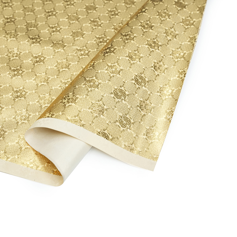 Блестящая золотая искусственная кожа для сумки