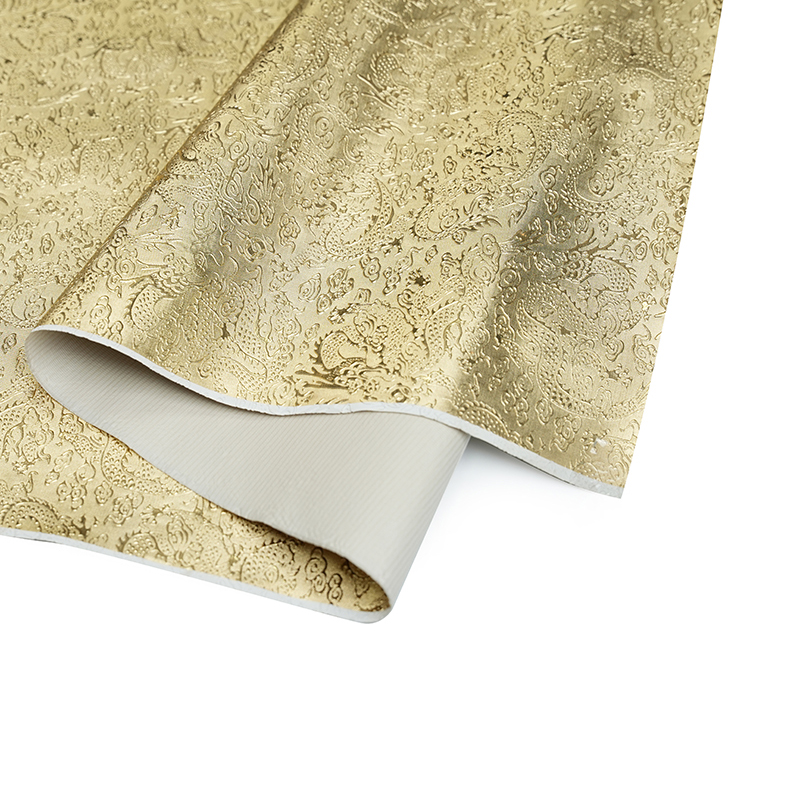 Металлическая пленка ПВХ кожа для сумки и багажа