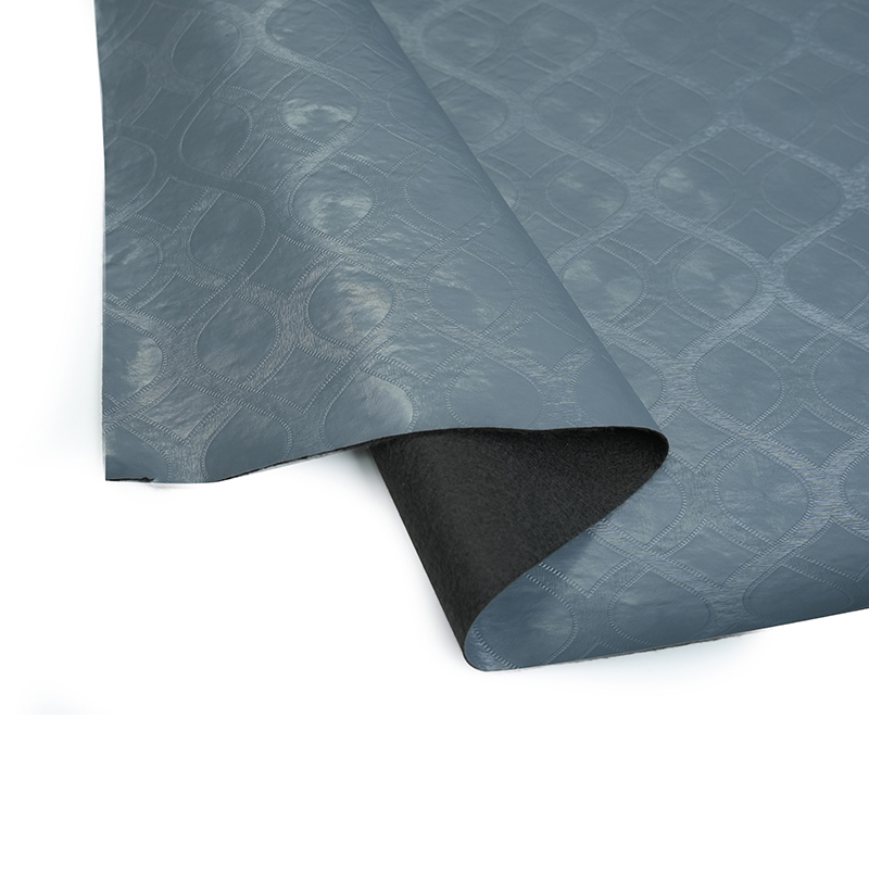 Темно -красная обивка из ПВХ кожа